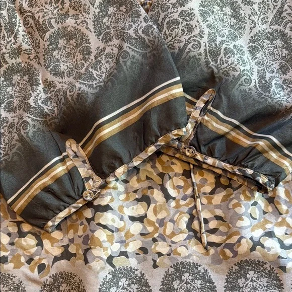 Johnny Was 100% Silk Size 1X Patterned Women's Dress/Tunic - Picture 12 of 12